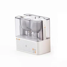 Moondrop Block True Wireless Earbuds, Semi In-Ear, Flathead, White