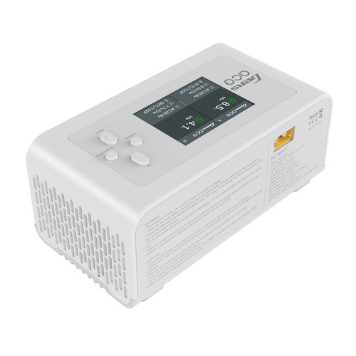 Gens Ace Imars Dual Channel AC200W/DC300W RC Lipo Battery Balance Charger White - Picture 4 of 5