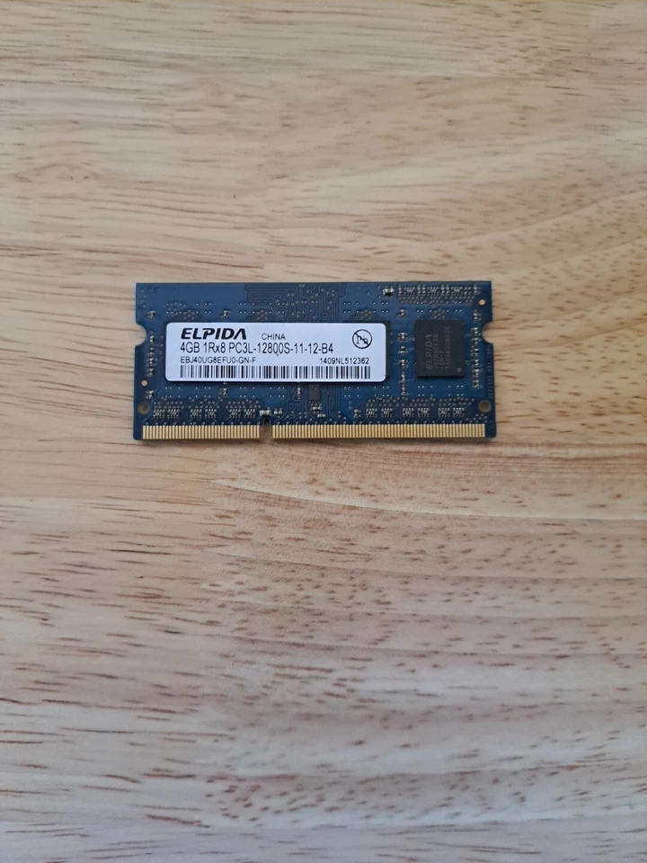 Lot Of 10 ELPIDA 4GB 1RX8 PC3-12800S-11-12-B4 EBJ40UG8EFU0-GN-F. #X514 - Image 2 of 3