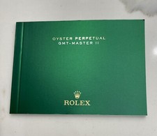 Authentic Rolex GMT Master II Booklet Manual 116710 126710 126715 126711 ENGLISH