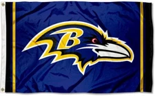Ravens Flag 3X5 Baltimore Raven Banner NFL American Football Fast USA Shipping