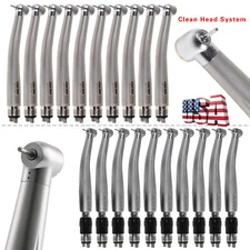 1-10 Pcs Dental High Speed Turbine Handpiece 4Hole /Quick Coupler M4 for NSK