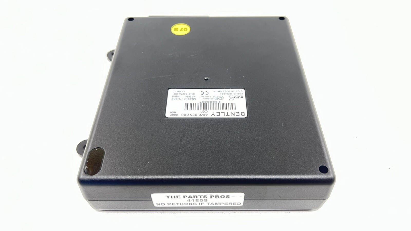 13-18 BENTLEY FLYING SPUR REMOTE CONTROL CARGATE MODULE ECU 4W0 035 008 OEM