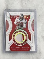 [#/25] 2021 National Treasures Football Century Materials - Keyshawn Johnson NFL