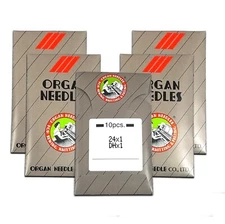Organ Sewing Needle 24X1 DHX1 50 each for singer 19 20 24 1111 40W 240K 410W10 
