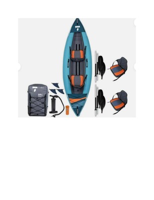  TAHE Beach LP2 11' inflatable Kayak Package with CarryAll Case & all the extras