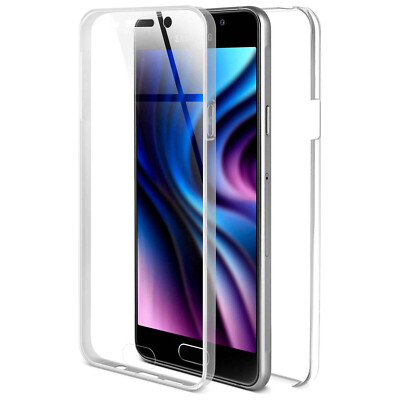 Handy Hülle für Samsung Galaxy A3 2016 Transparent 360 Grad Case Schutzhülle TPU