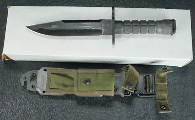Buck Knives 188 USA M9 Bayonet w/ original box sheath bianchi Knife NOS A3