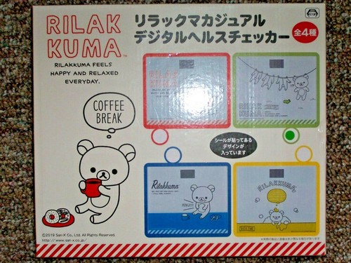 Rilakkuma 10" Casual Digital Health Checker Bathroom Scale Toreba San-X Laundry!