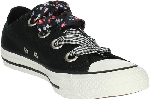 CONVERSE SNEAKERS CHUCK TAYLOR ALL STAR OX LIFT CANVAS LTD Donna Gray white  | Mascheroni Sportswear