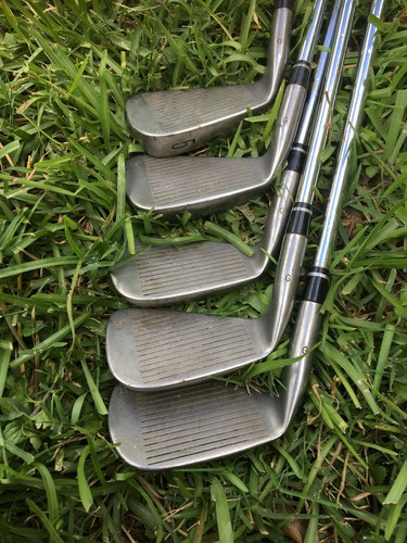 Tommy Armour Silver Scot 855S 4-7 And 9 Iron With Step II Stiff Steel Shaft RH - Picture 3 of 7