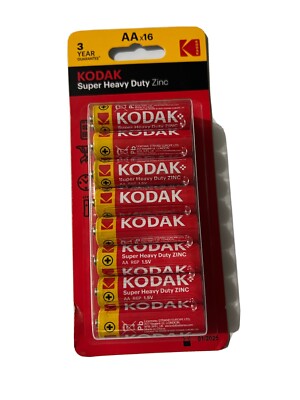 kodak battery AA ,   16 PACK