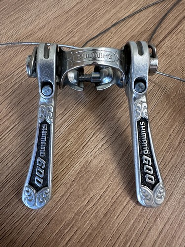Retro Bicycle Parts - NOS Shimano 600 Arabesque Set: Shifters + Rear Derailleur - Picture 8 of 15
