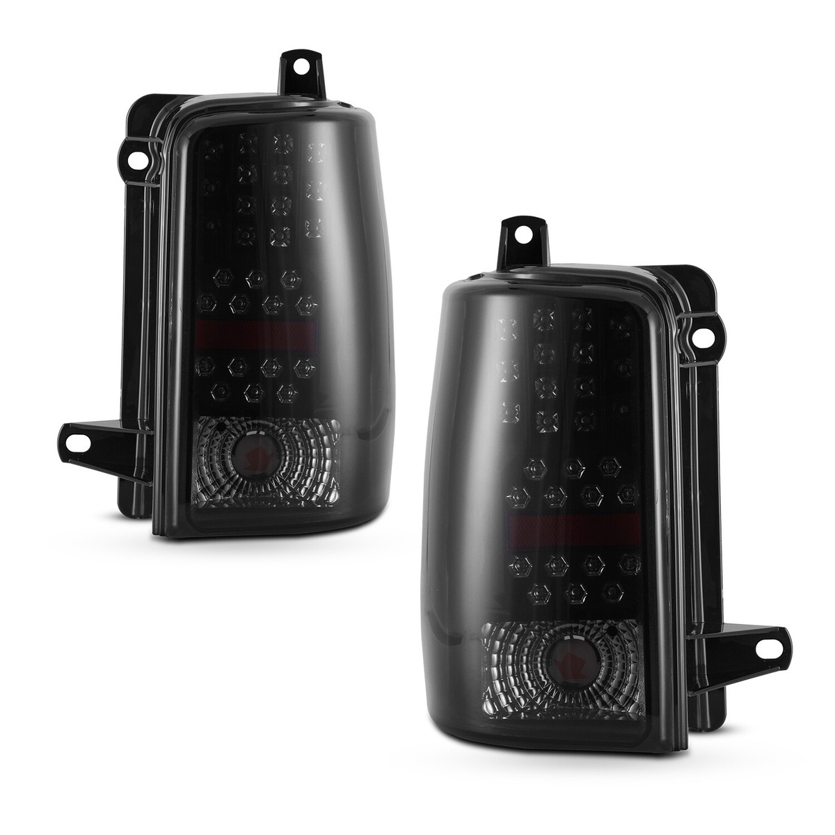 LED Tail Lights Left + Right Set For 1997-1998 Jeep Grand Cherokee