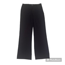 Princess Polly Women s Black High Waisted Side Zip Bootcut Flared Jensen Pants 6