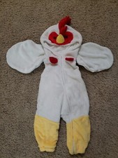 Adorable Chicken Hen Rooster 1pc Infant Halloween Costume Sz 9-12 Mos KFC Farm