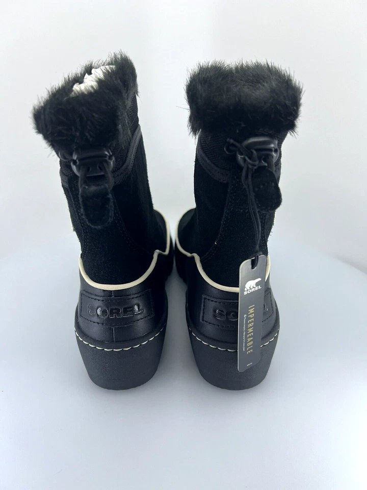 Sorel Ladies Tivoli III Boot Size 6 Black Pull On Suede - Image 4 of 4