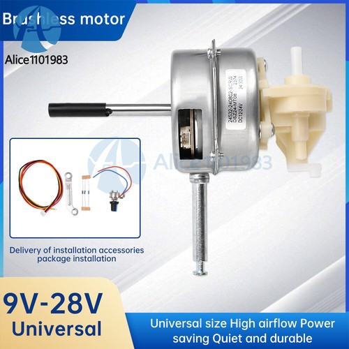 DC9-28V Brushless Motor Floor Electric Fan Floor Fan Wall Fan Motor Replacement - Afbeelding 8 van 43