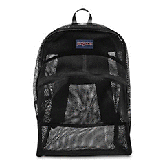 Jansport schwarzer Netzrucksack neu mit Etikett TNB2008 - Bild 1 von 1