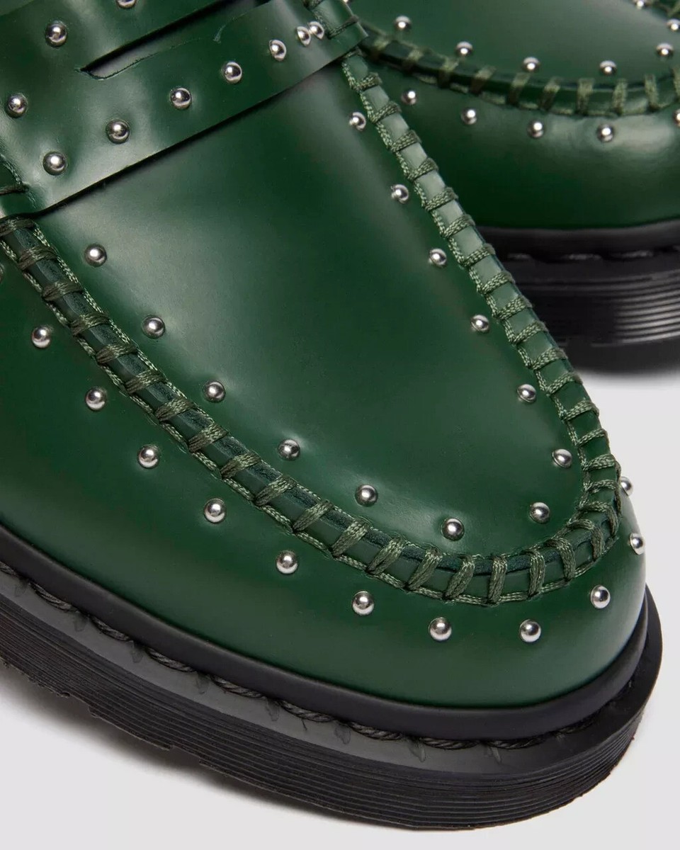 41873300 Supreme × Dr.Martens Studded Penton Loafer Dark Green