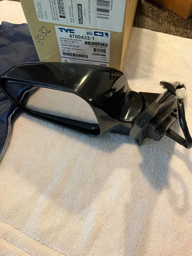 NEW 1999-2002 Honda Accord Left Side Rear View Mirror TYC #4700432-1