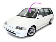 Fits: 1988-1991 Honda Civic 4 Door Station Wagon Front Windshield Glass