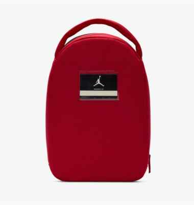 Nike Air Jordan Jersey 23 Zip Insulated Lunch Bag Box Red Black