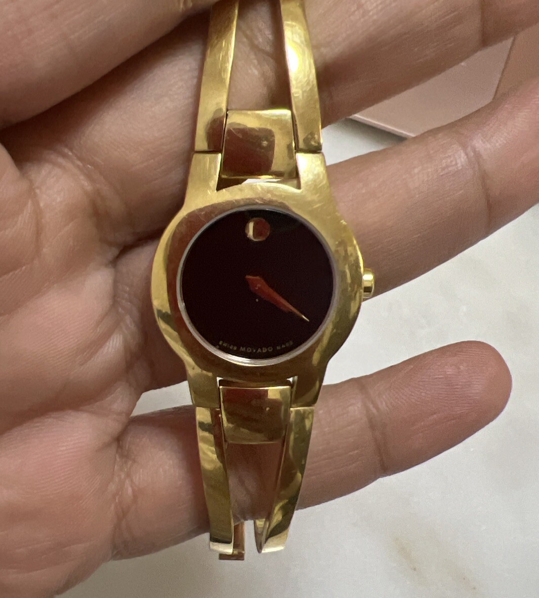 Vintage Amarosa Movado 88E41842 Manual Wind Lady display picture 3
