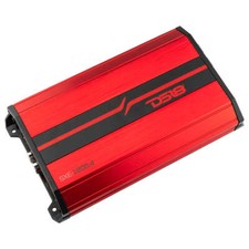 DS18 SXE-1200.4/RD Car Stereo Audio Full Range 4-Channel 1200 Watt Amplifier Red
