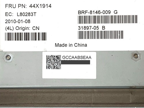 QLogic 20-Port 8 Gigabit FC Switch Module for IBM BladeCenter PN:44X1914 - Picture 6 of 6