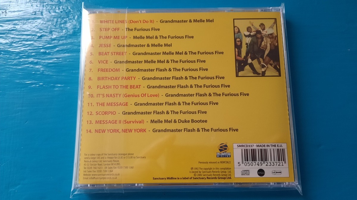 Grandmaster Flash, The Furious Five, Grandmaster Melle Mel, The Greatest  Hits, CD (Compilation)