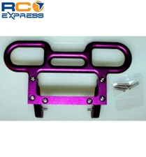 GPM Racing HPI Savage Purple Aluminum Rear Bumper SAV1336B
