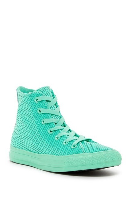 mesh high top converse