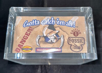Fossil Booster Box - 1st Edition Printing - Sealed 1999 WOTC