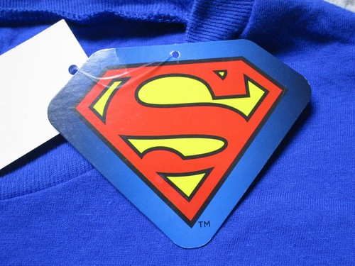 Briefly Stated T Shirt Mens Large Superman Graphic Blue Short Sleeve DC Comics - Picture 6 of 12