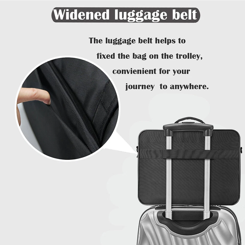 VanGoddy Heavy Duty Tablet Travel Shoulder Messenger Bag Case For 13"iPad Pro M4 - Image 2 of 4