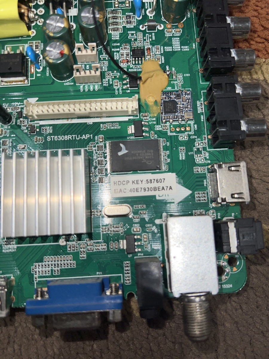 テレビ Element E18016-1-ZX Main Board / Power Supply for ELST3216H (B8BCM
