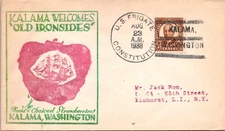 US Frigate Constitution 1933 - Kalama, Wash - J6249