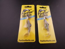 2 Panther Martin 0 MNW-S Holographic Shad Silver Blade Spinner Minnow Lure 1/8