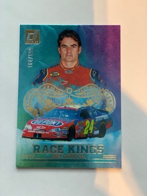 2026 Donruss Racing #18 Jeff Gordon Race Kings Diamond Plate 164/199