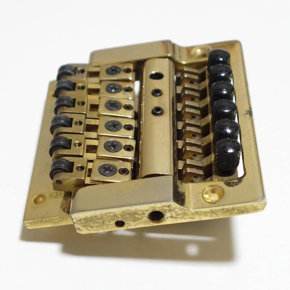 Kahler 2320 Tipo Estándar Sin Logo Montaje Plano Trémolo Puente Dorado Foto 3 de 4