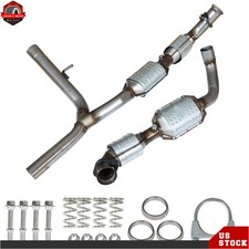 For Ford F150 F-150 5.4l 4wd 2004-2006 Y Pipe Catalytic Converters Left Right For Ford F150 F-150 5.4l 4wd 2004-2006 Y Pipe Catalytic Converters Left Right