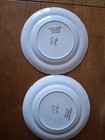 Crooksville Delmar Begonia La Grande 4 Each Saucers &  2 Dinner Plates 1940s 50s — photo 4