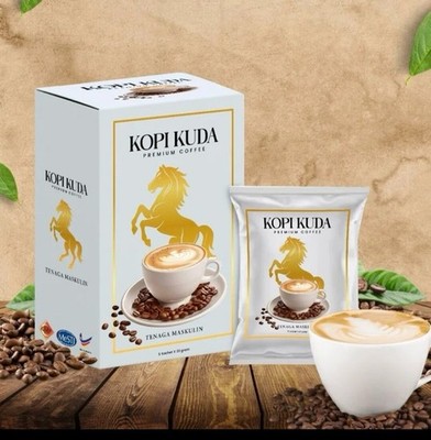 kopi kuda edition premium 1 box 5 sachets of 20g