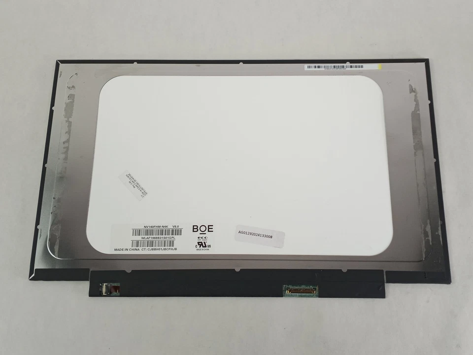 BOE NV140FHM-N4K V8.0 1920 x 1080 14 in Matte LCD Laptop Screen - Image 2 of 4