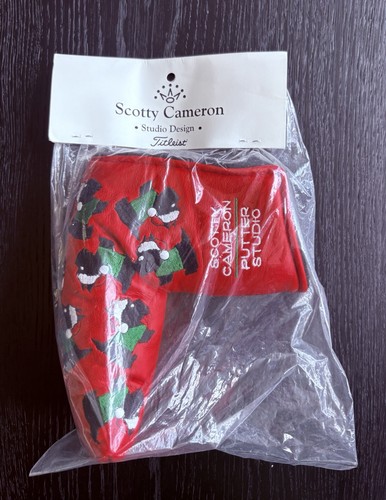 Scotty Cameron 2004 Christmas Holiday Red Dancing Scotty Dog Headcover