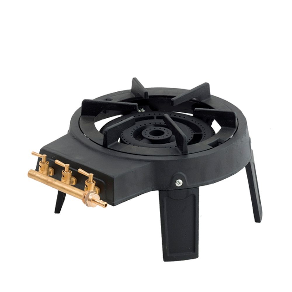 Lifestyle 9kW Triple Burner Cast Iron Boiling Ring - Camping Cooking 2026 NEW