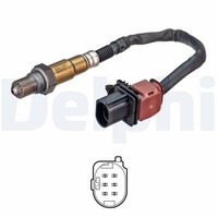 Lambdasonde Sensor Abgassteuerung Delphi ES21326-12B1 FüR Ford Focus 4 Hn Hp Max