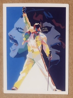 Freddie Mercury die-cut decal sticker