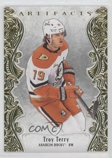 2025-26 Upper Deck Artifacts Stars Yellow 23/50 Troy Terry #110 0wu7